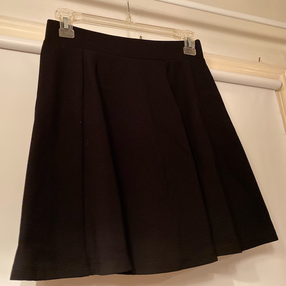 H&M Black Skater Skirt